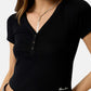 Polo Manica Corta Donna Guess  Gj Pointelle Henley W6GPB6KG372