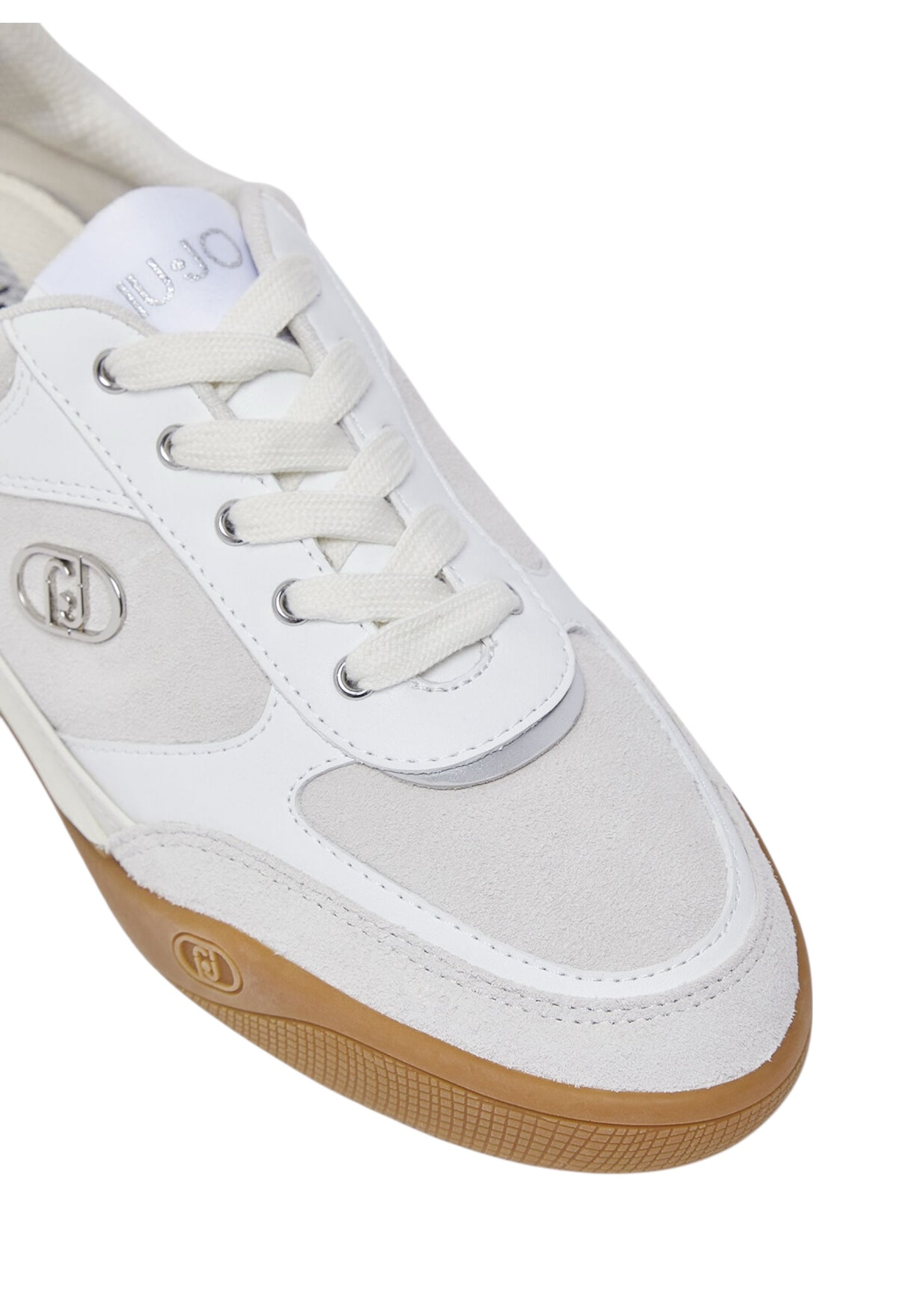 Sneakers Basse Donna Liu Jo In Camoscio Bovino/Pelle Di Vitello Lewis 01 BA6039PX310