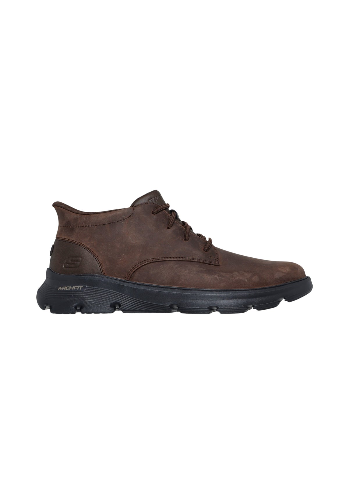 Stivaletti  Uomo Skechers Chukka, Hands Free Slip-ins, Arch Fit, Relaxed Fit, Heel Pillow, Lacci elasticizzati No Tie Fit Arch Fit Garza - Ridley 205514