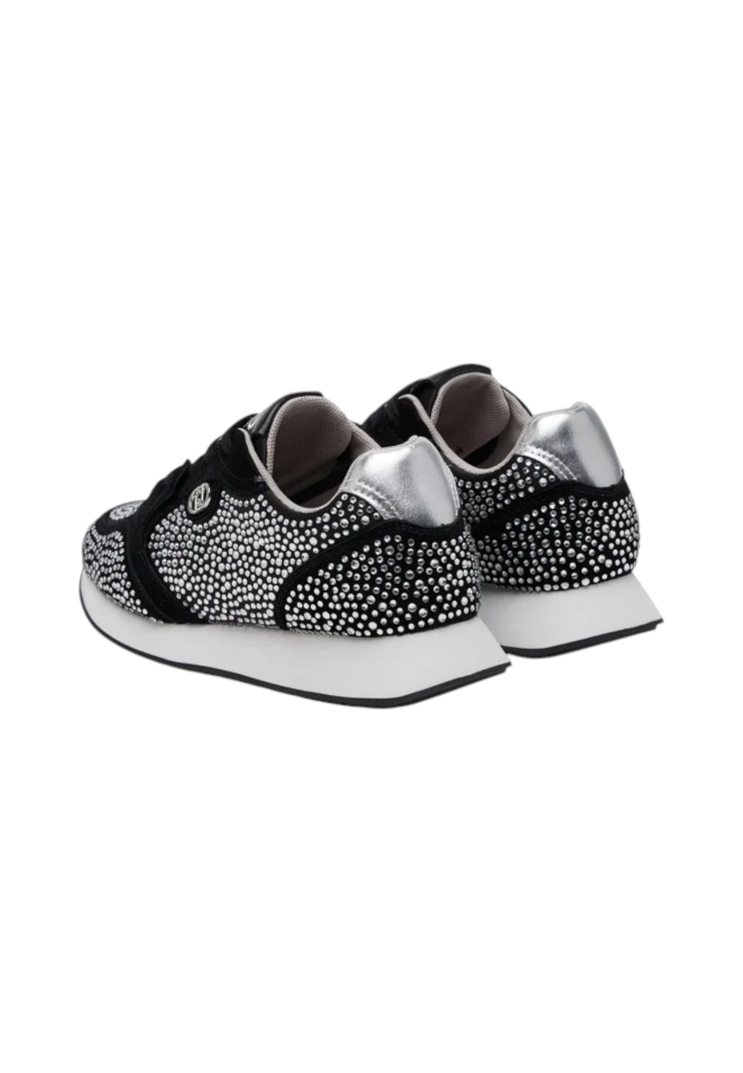 Sneakers Basse Donna Liu Jo Cow Suede/Satin/Strass Vibe