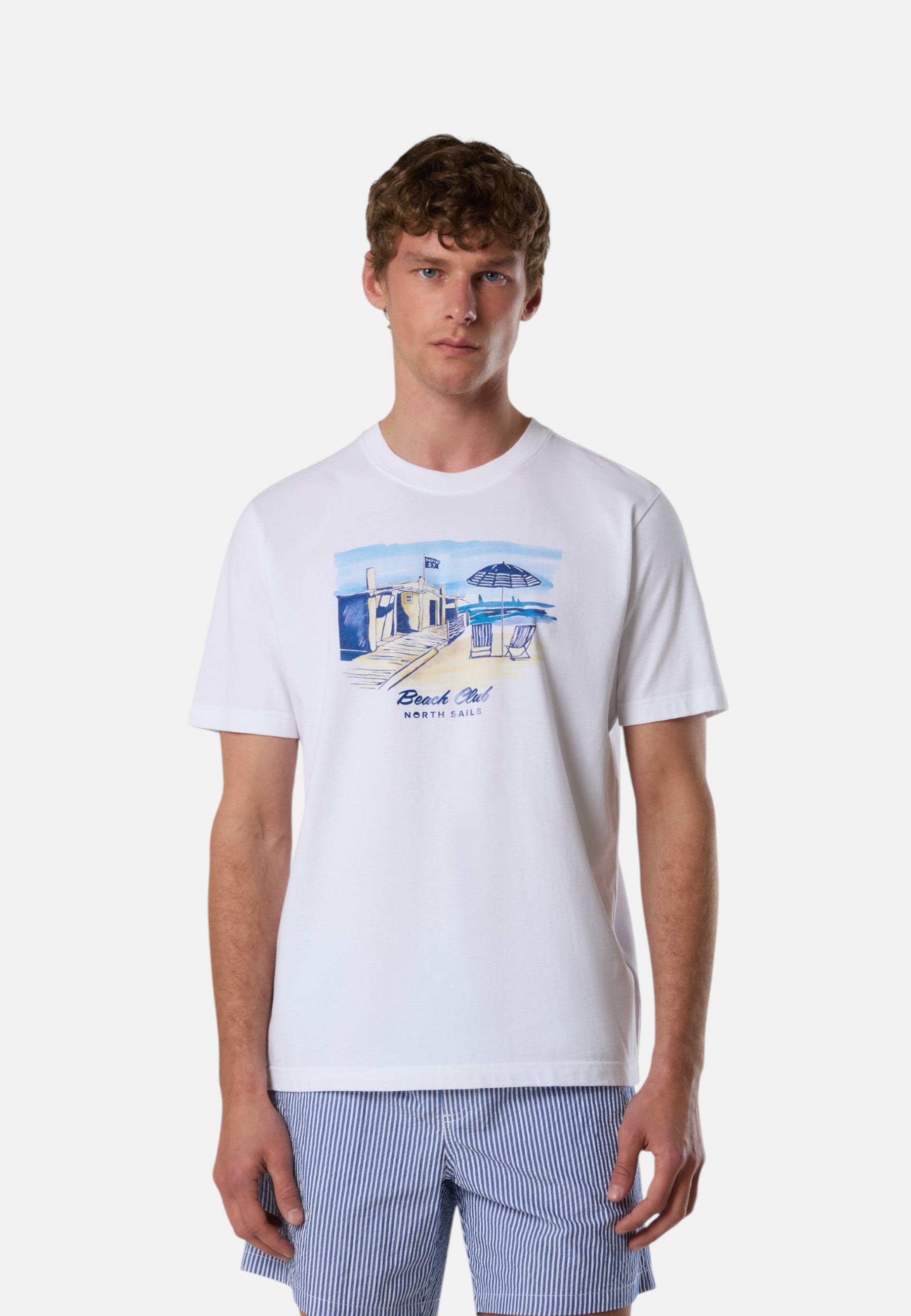 T-Shirt Manica Corta Uomo North Sails Con Stampa  693162