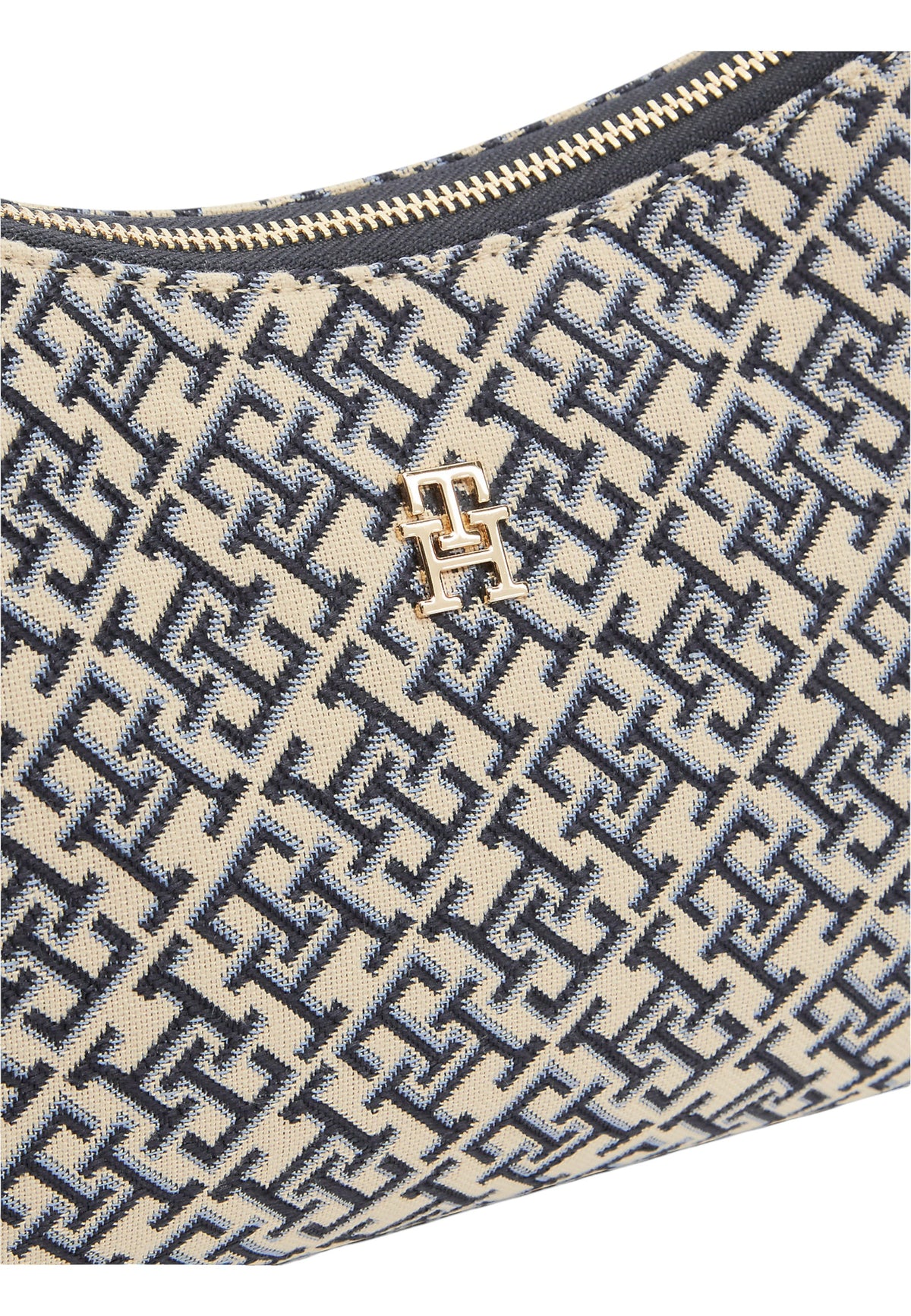 Borsa A Spalla Donna Tommy Hilfiger Shoulder Bag Jacquard Th Icon AW0AW18907