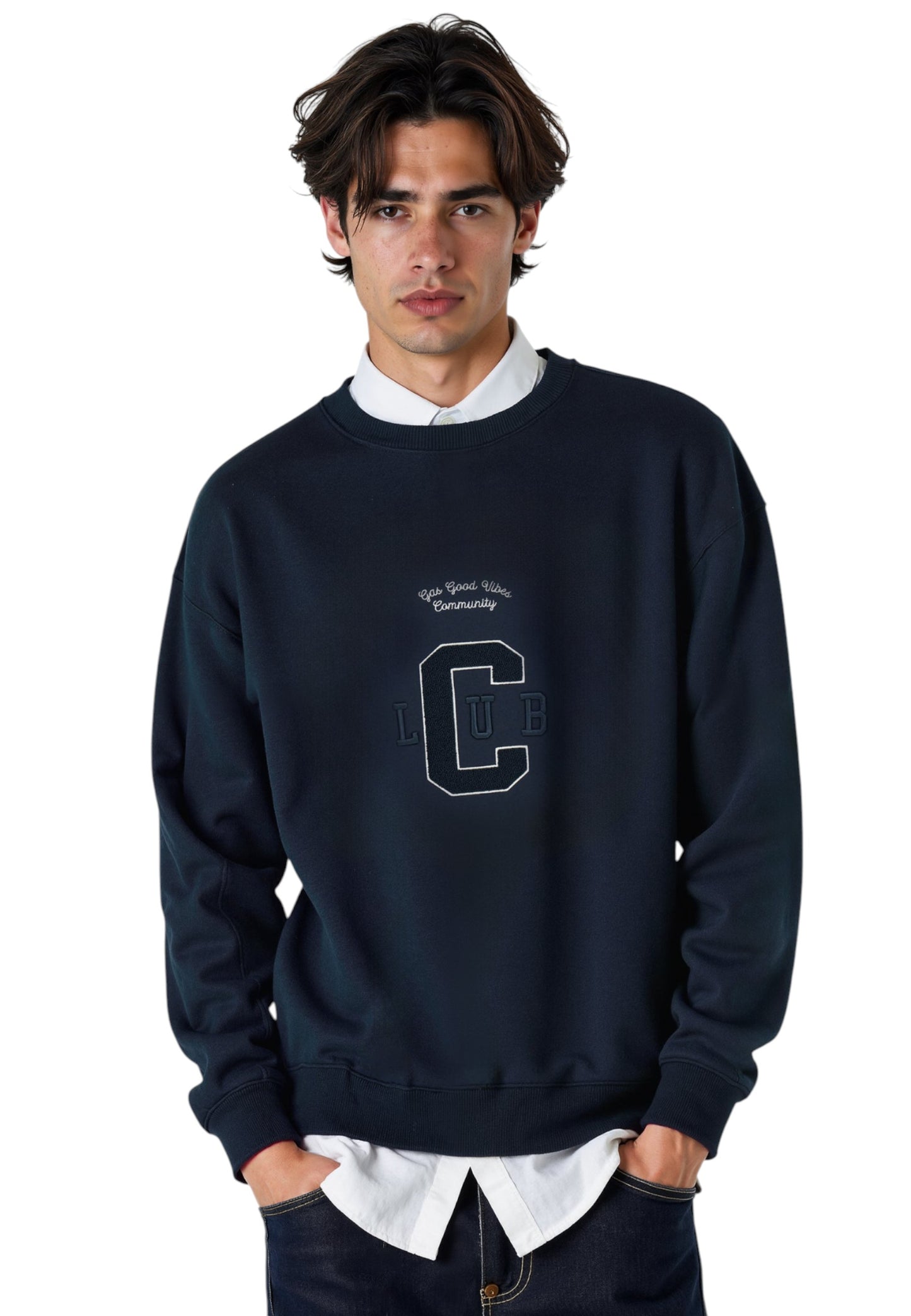 Felpa A Girocollo Uomo Gas  Wollye Cut 552630183870