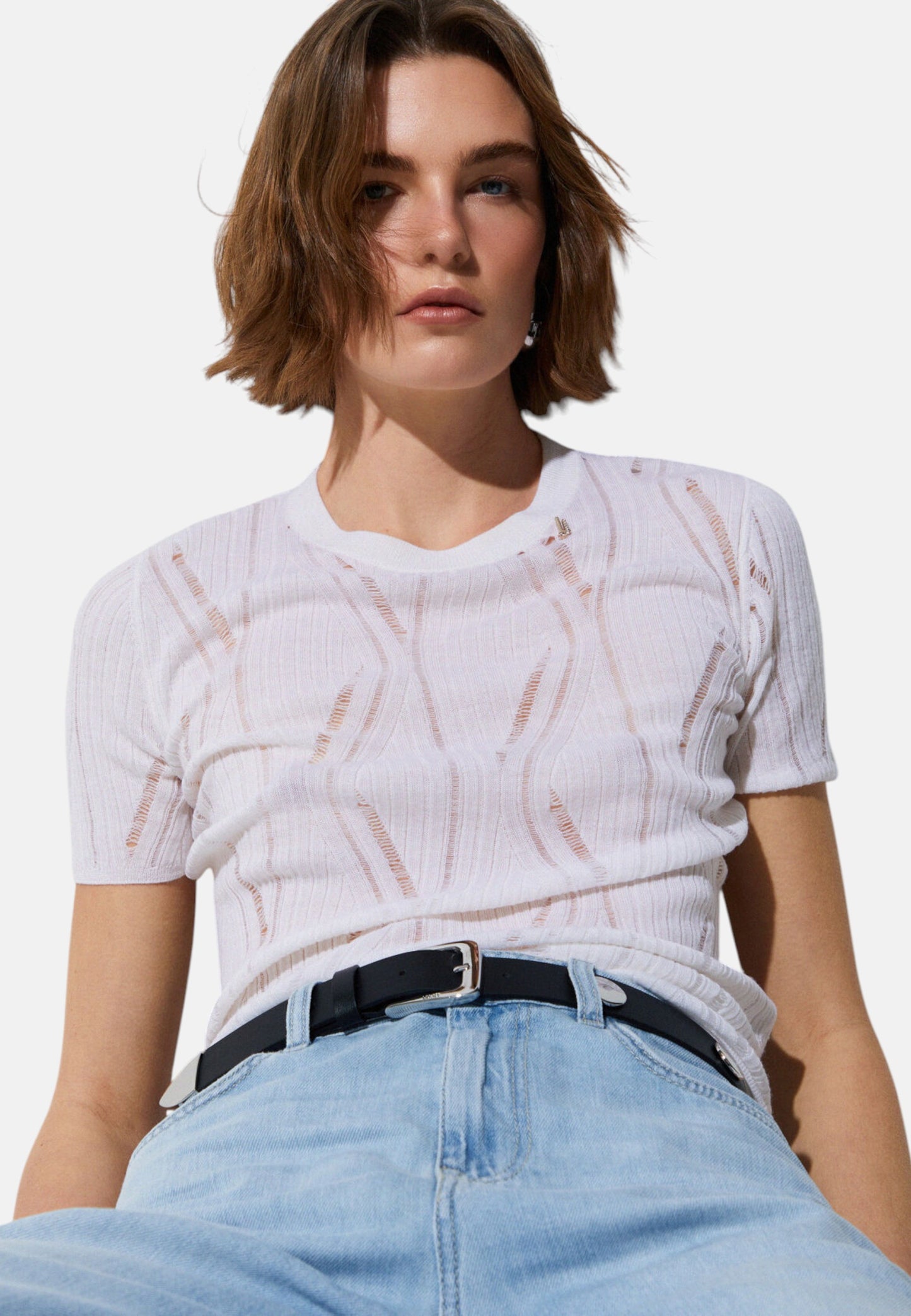 Top  Donna Liu Jo In Maglia  CA6196MA77Q