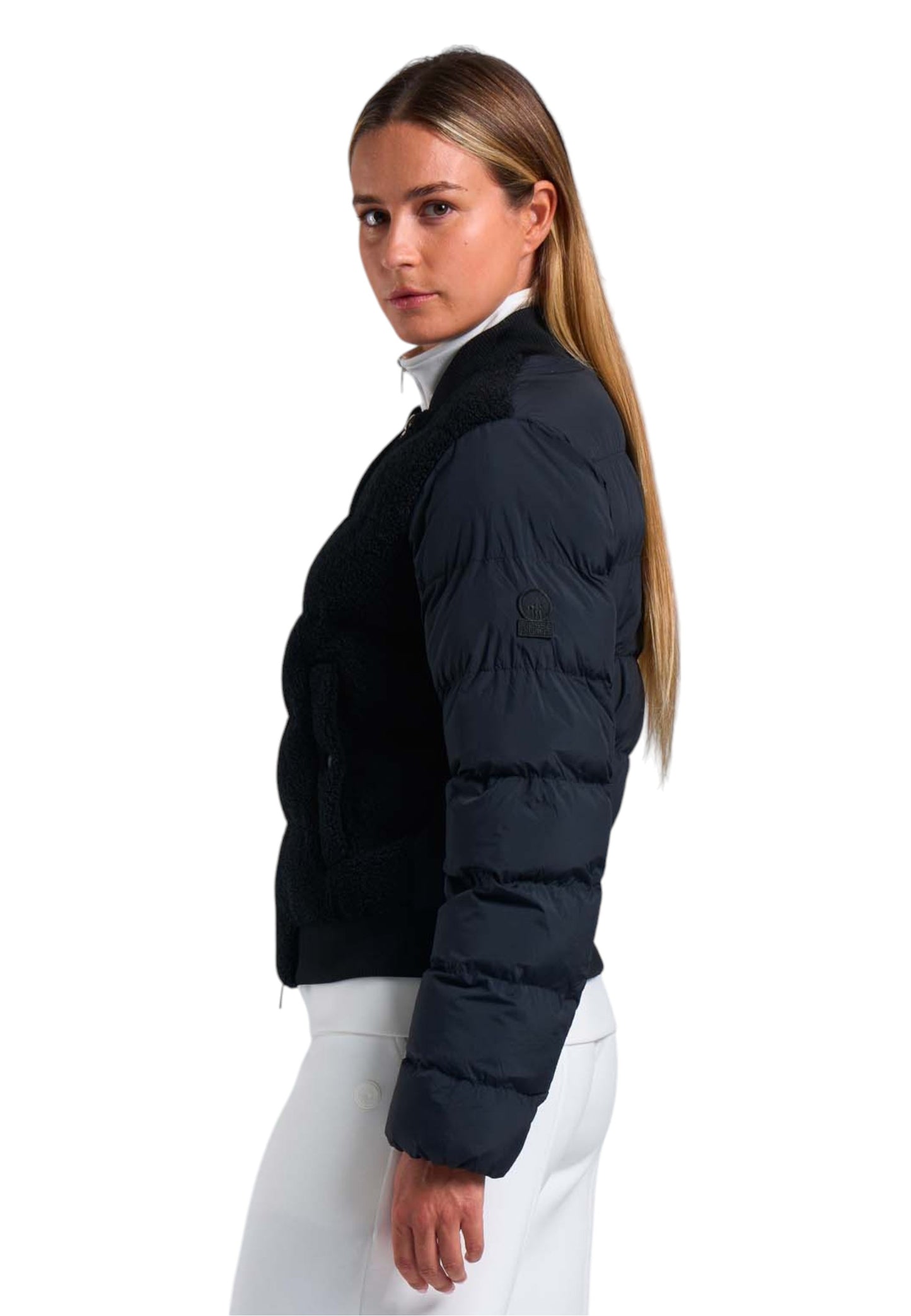 Giacca Bomber Donna Ciesse Piumini Ibrida In Teddy Edna 243CPWHB2791P4U41E