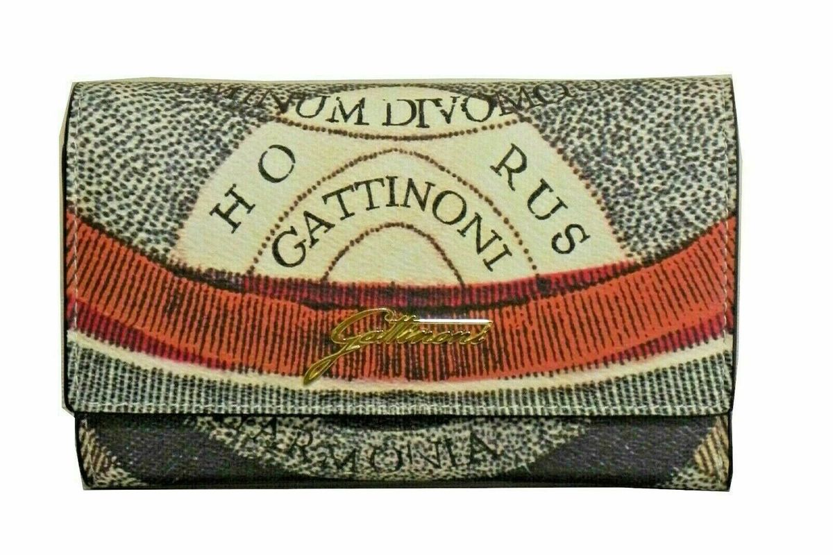 Portafoglio Con Patta Donna Gattinoni Medium Planetarium BIGPL6565WPQ