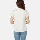 Blusa Manica Corta Donna Liu Jo Kimono In Raso  CA6288T2571