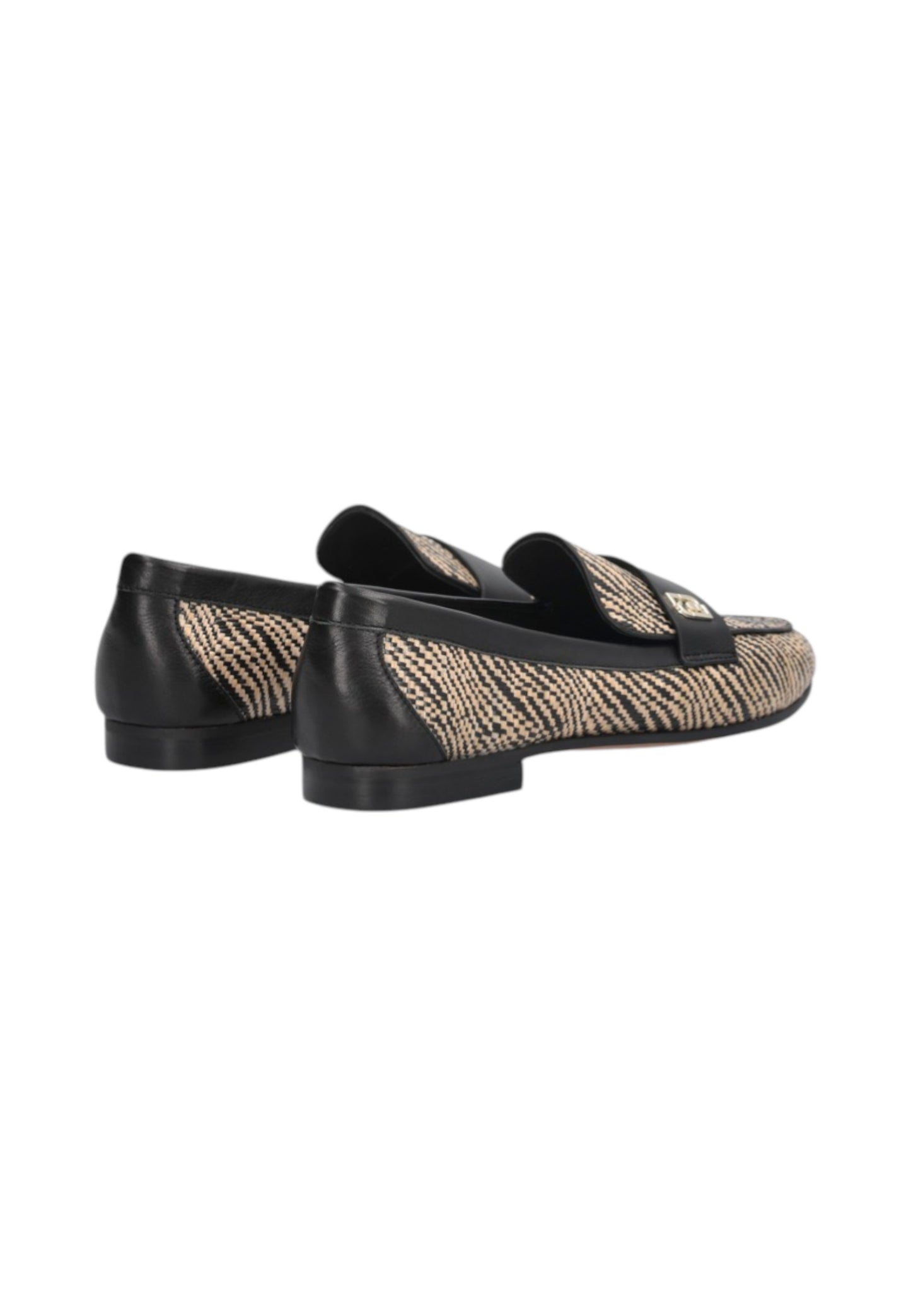 Mocassini  Donna Liu Jo In Rafia E Pelle Di Vitello Emel 05 SA6035TX528