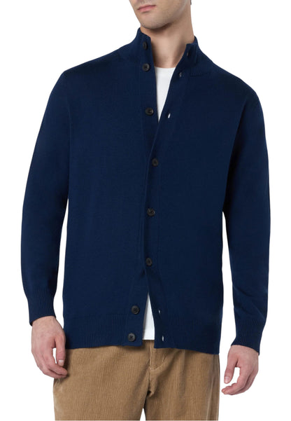 Cardigan  Uomo Mc2 Saint Barth Con Bottoni Savile Merino SAVI002