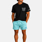 T-Shirt Manica Corta Uomo Mc2 Saint Barth Stampa/Ricamo Fronte E Retro Collector Portland PRL0002