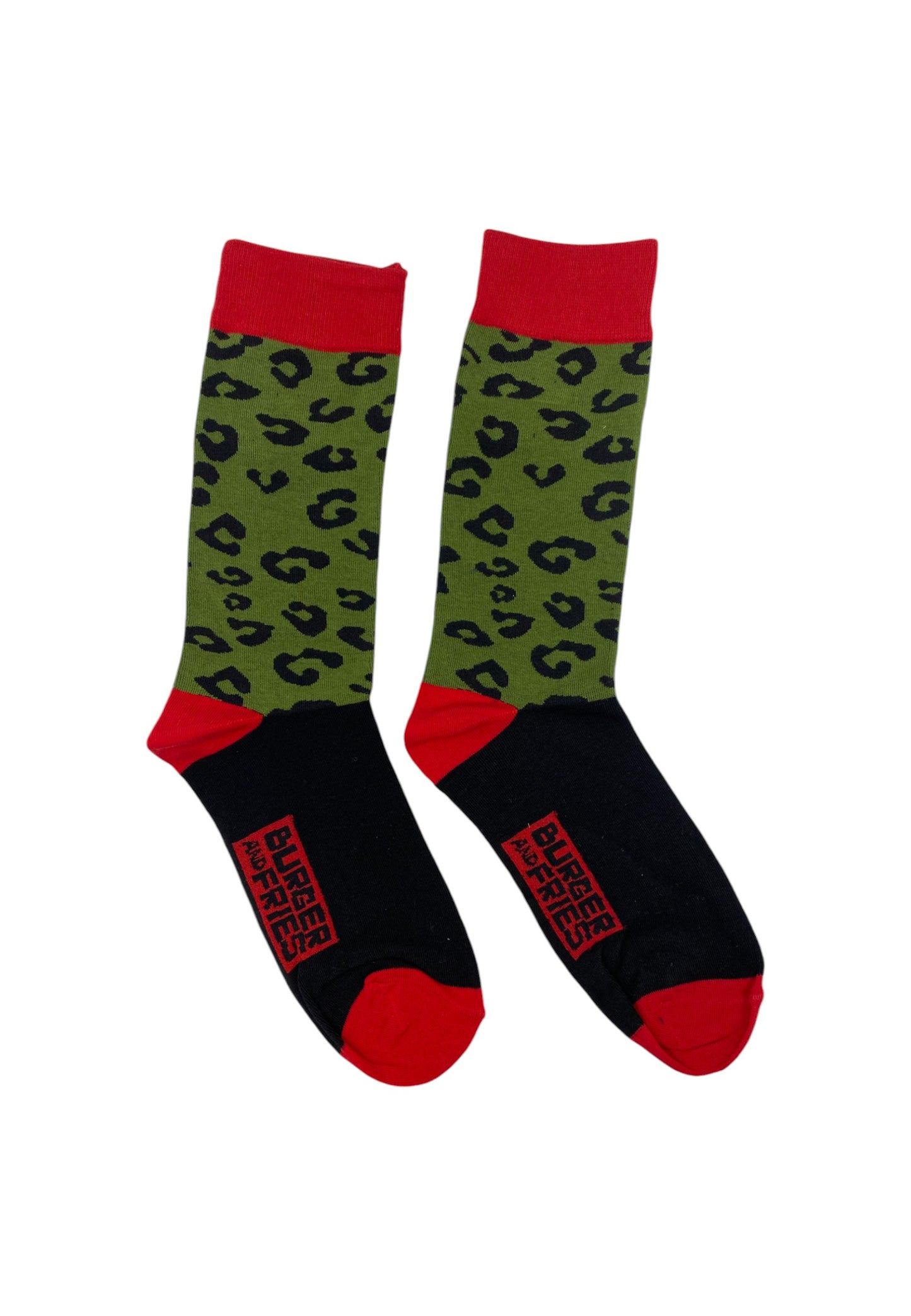Calze  Uomo Sun68 Dark Leopard Mood Leopard Socks BF1101