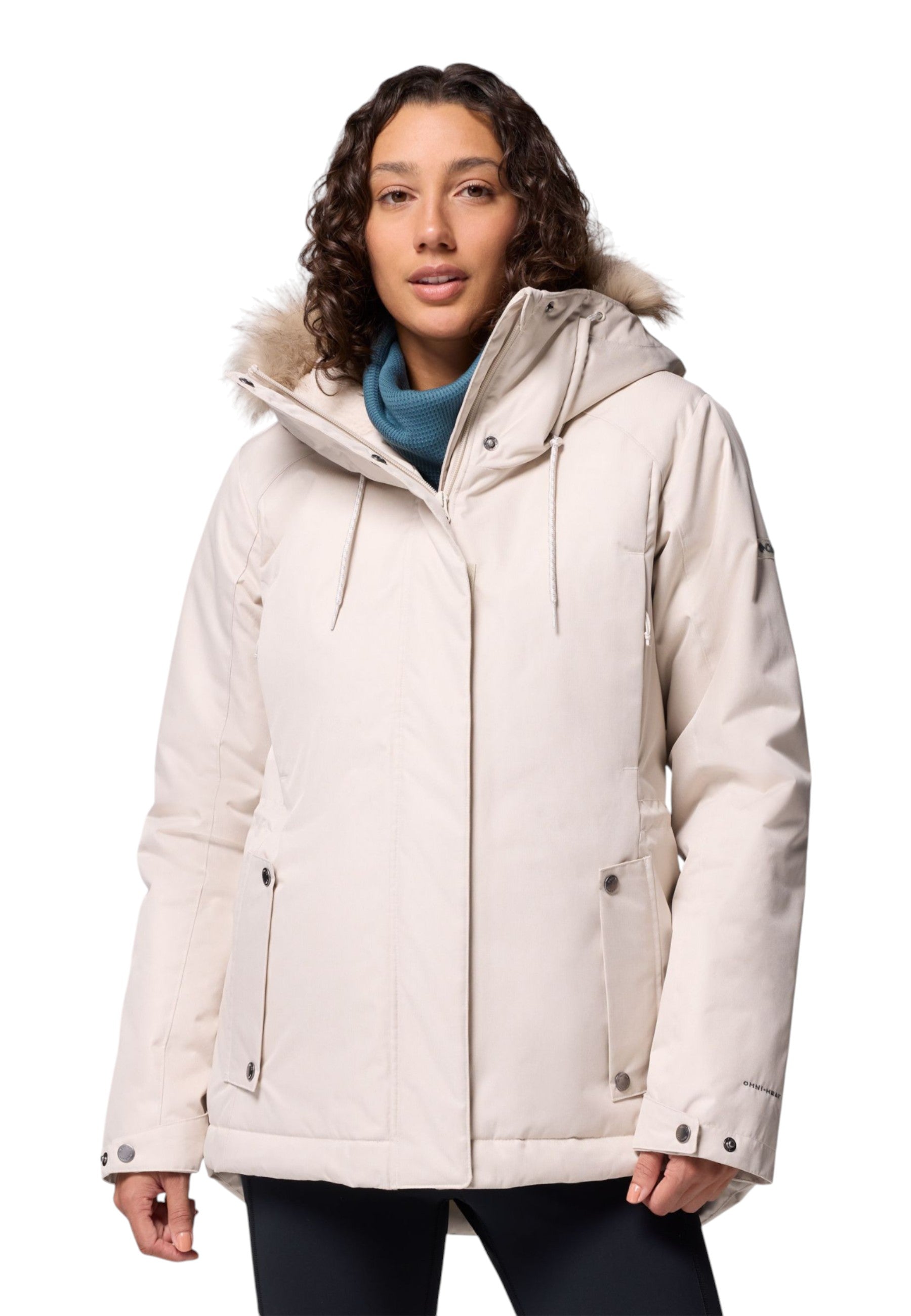 Parka Corto Donna Columbia Con Cappuccio Suttle Mountain 2086481