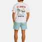 T-Shirt Manica Corta Uomo Mc2 Saint Barth Stampa/Ricamo Fronte E Retro St Barth Summer Emb Portland PRL0002
