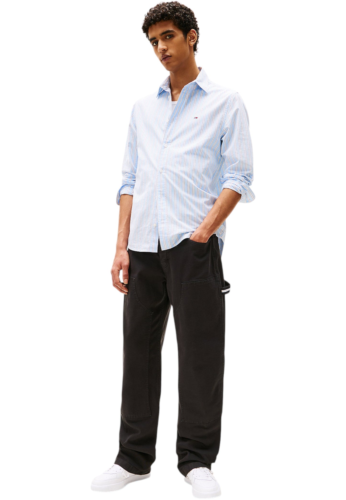 Pantaloni Relaxed Fit Uomo Tommy Jeans  Tjm Jaimie Carpenter DM0DM21703