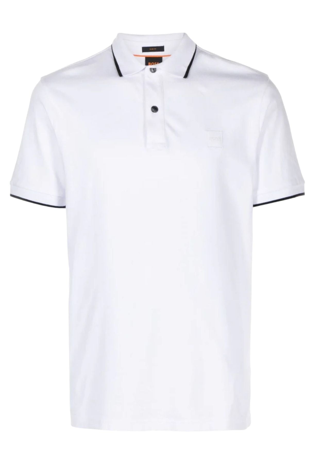 Polo Manica Corta Uomo Boss Con Toppa Con Logo Passertip 50507699