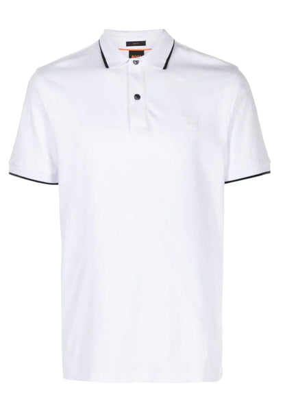 Polo Manica Corta Uomo Boss Con Toppa Con Logo Passertip 50507699