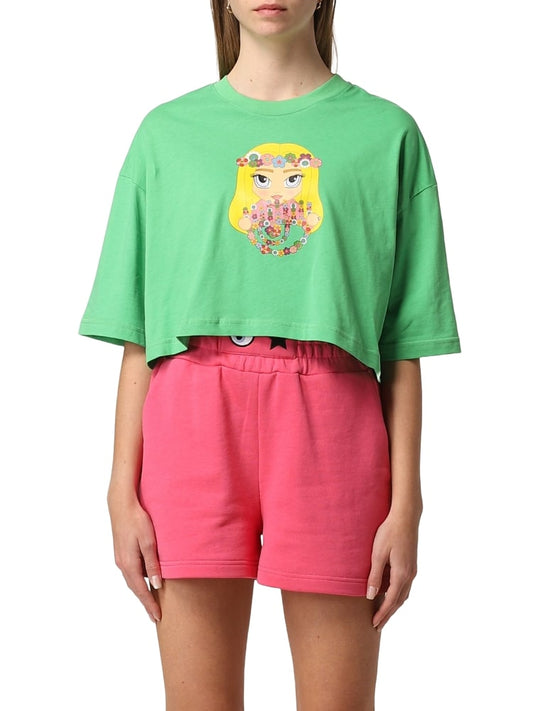 T-Shirt Manica Corta Donna Chiara Ferragni   72CBHT08CJT00