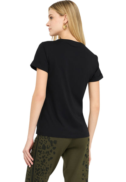 T-Shirt Manica Corta Donna Liu Jo  Monogram TF5163JS923