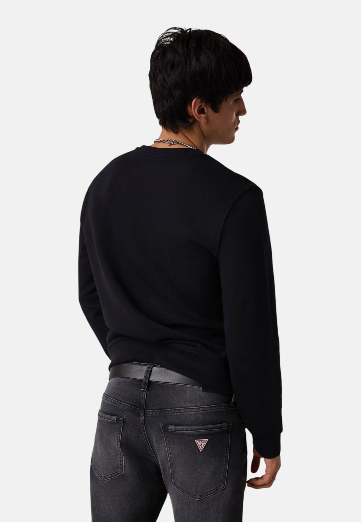 Felpa A Girocollo Uomo Guess Vestibilit� slim Gj M6BQ02K5403