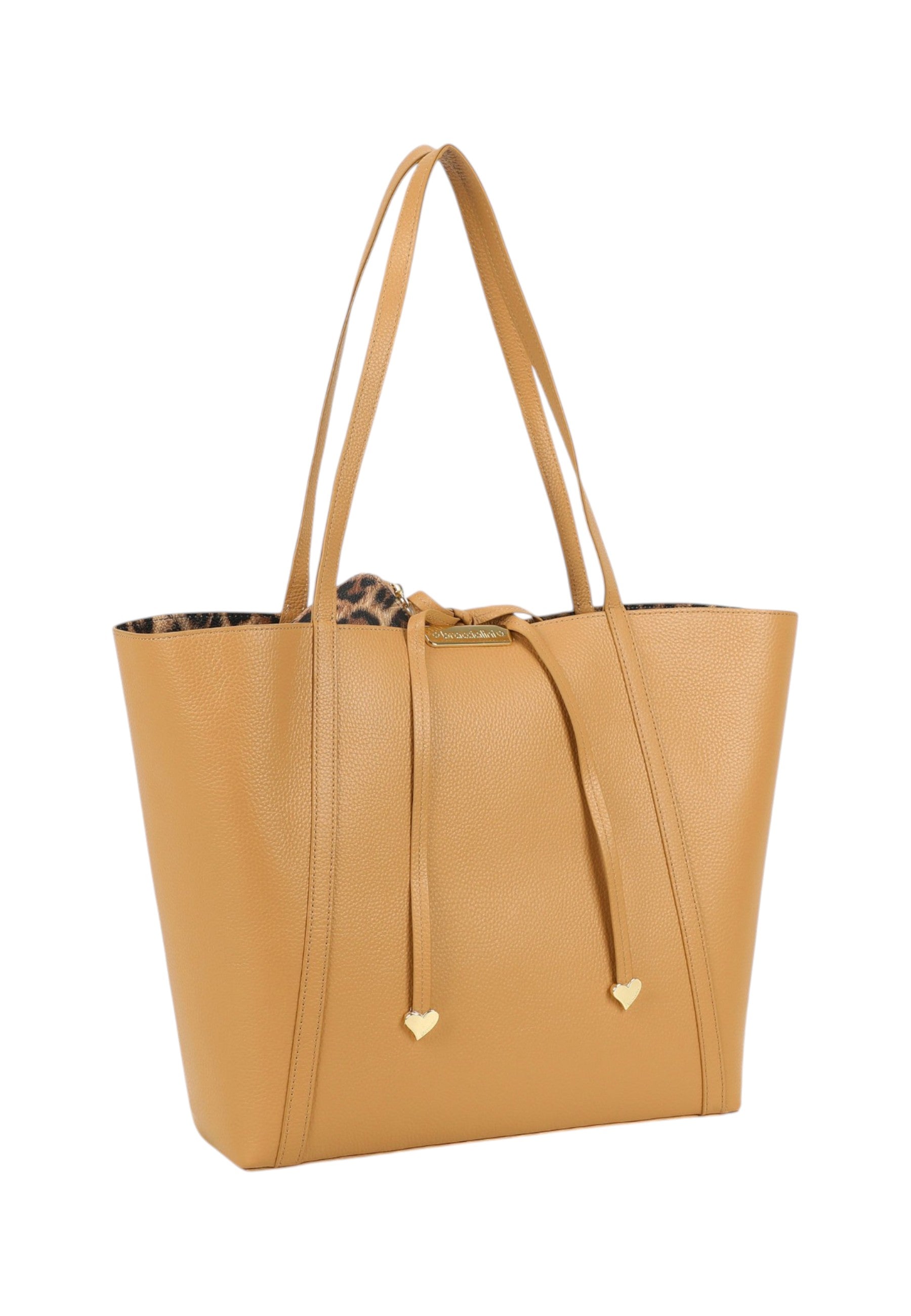 Borsa A Spalla Donna Braccialini Shopper In Pelle Double B19035PP