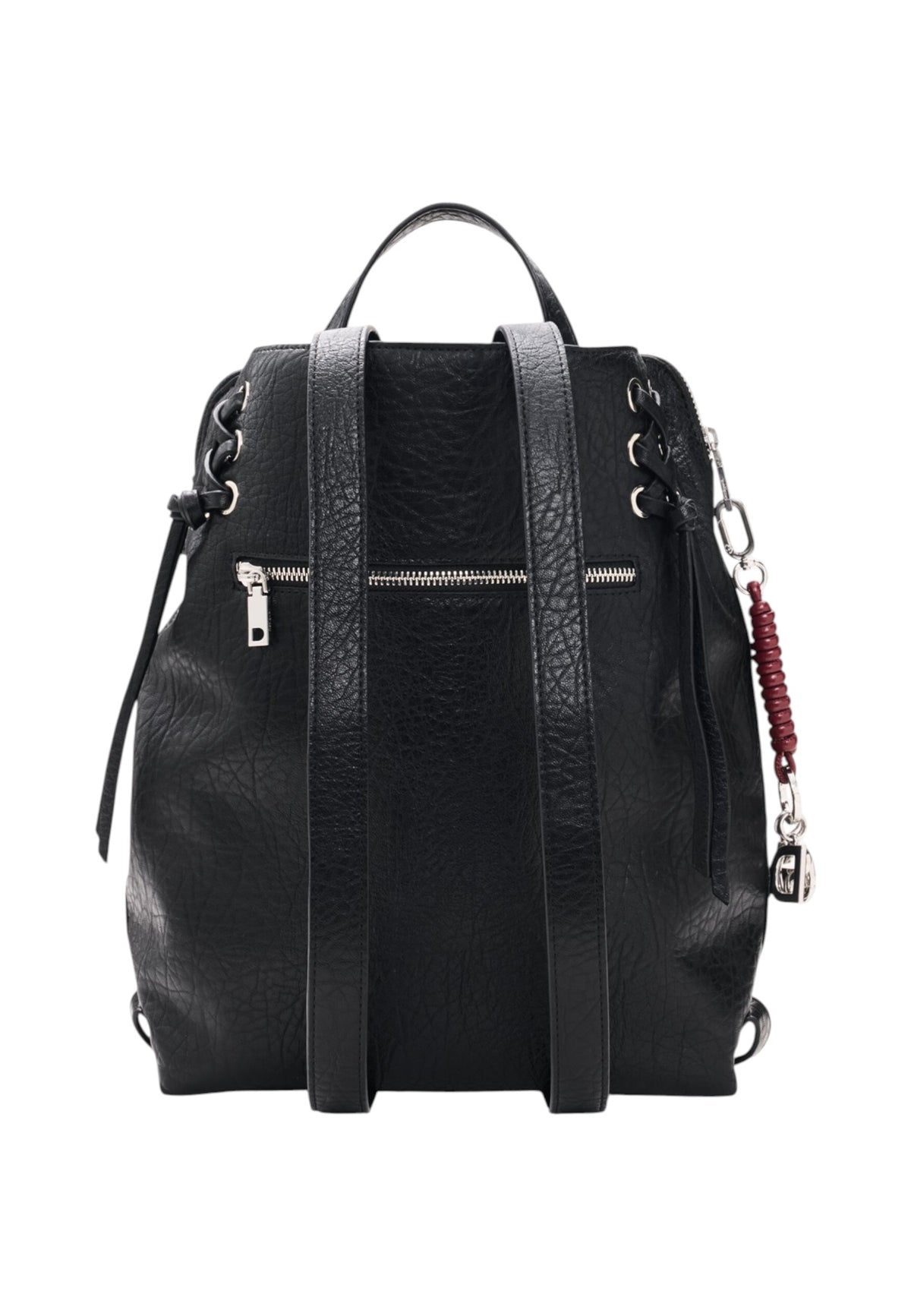 Zaino  Donna Desigual Medio, Effetto pelle, Con fibbia Half Logo Luena Nf Black 26WAKP05