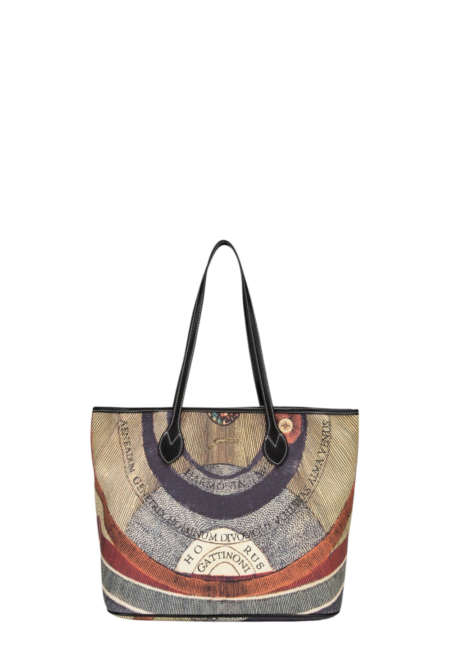 Borsa A Spalla Donna Gattinoni Medium Shopping Bag Planetarium BIGPL6434WPQ