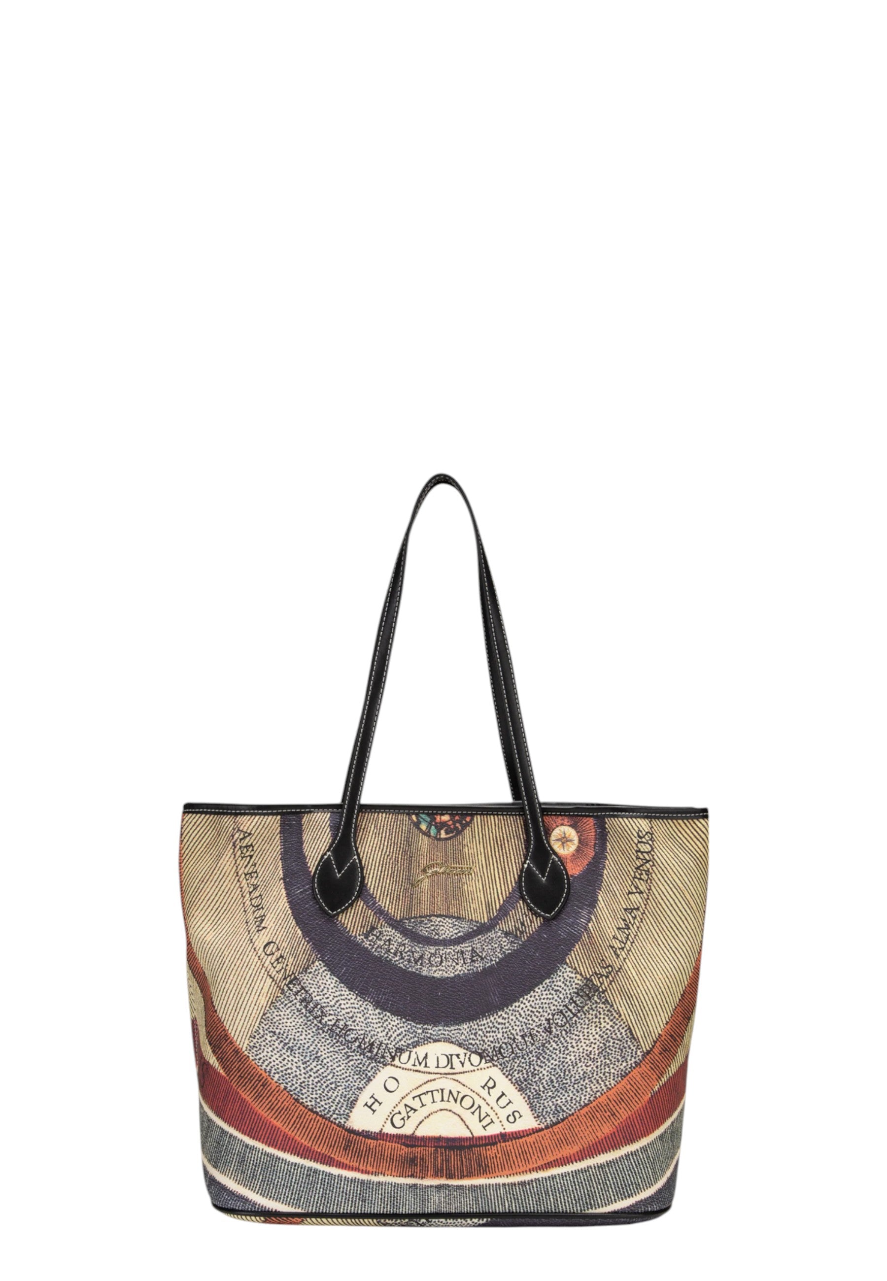 Borsa A Spalla Donna Gattinoni Medium Shopping Bag Planetarium BIGPL6434WPQ