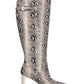Stivali Con Tacco Donna Liu Jo Printed Python Laila 03 SF5019EX005