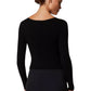 Maglia Scollo A V Donna Twinset In Viscosa Stretch E Oval T Doppio Uso  242TT3031