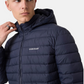 Piumino Corto Uomo Guess Imbottito, Con Cappuccio Gj Paneled M6YL06W2646