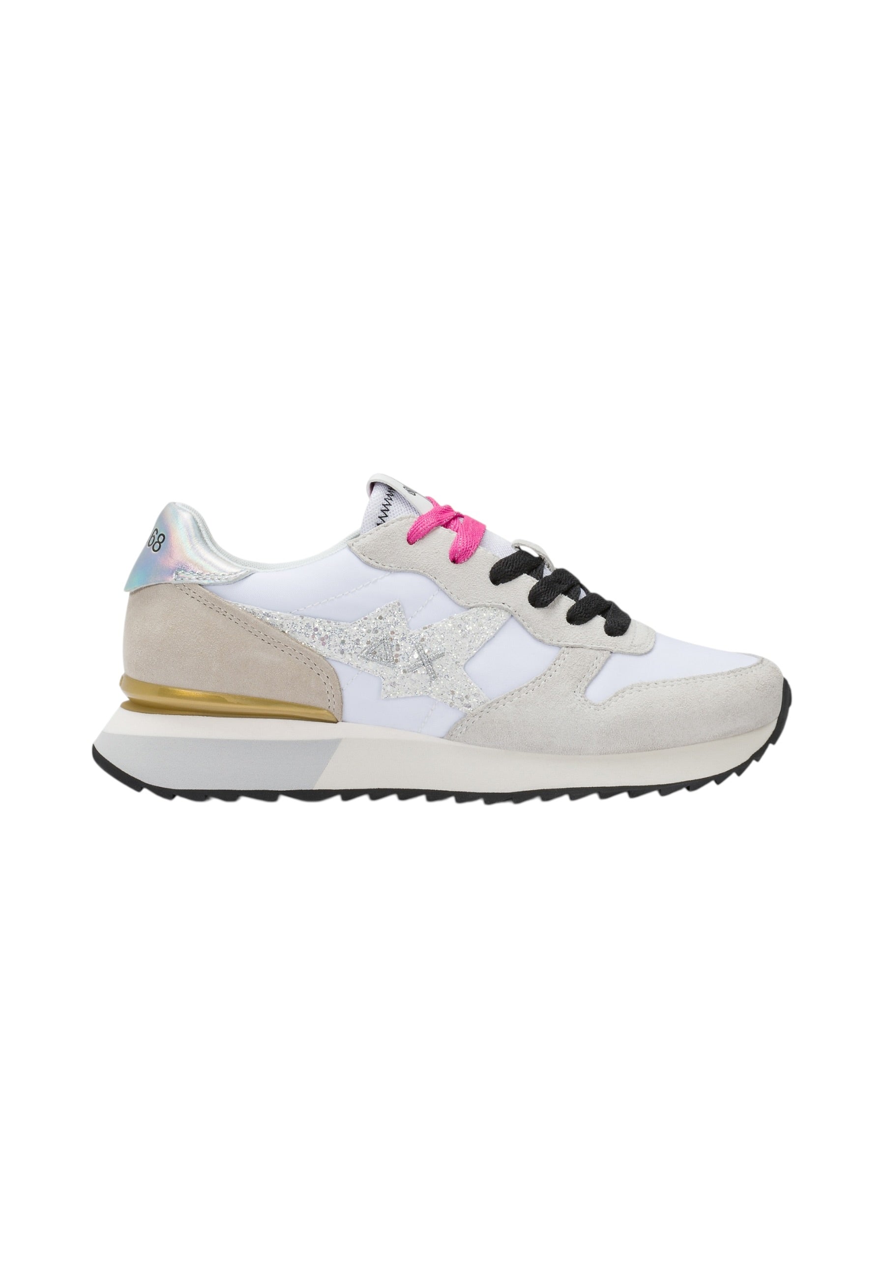 Sneakers Basse Donna Sun68  Stargirl Glitter Logo Z36214