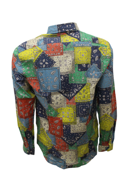 Camicia Manica lunga Uomo Manuel Ritz A Fantasia  3632E602L243344
