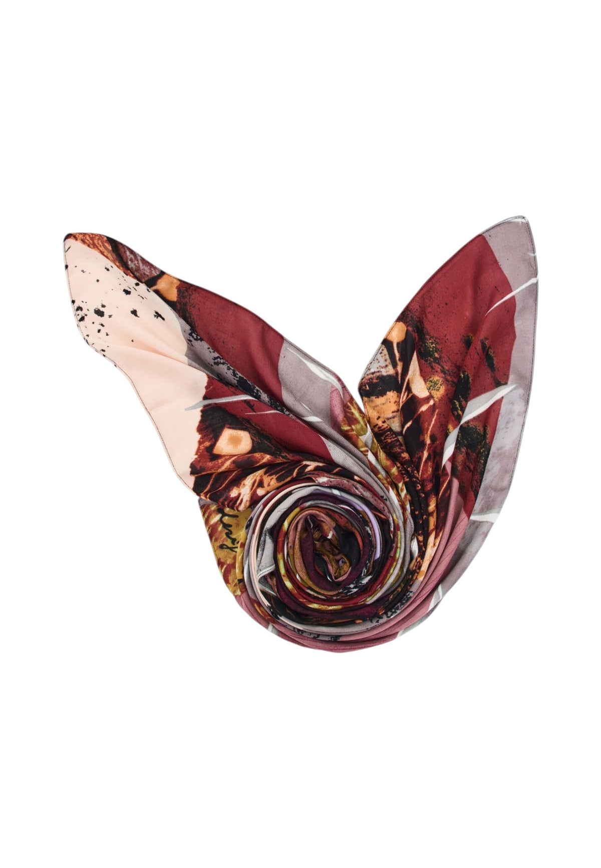 Foulard  Donna Desigual 80x185 cm, Motivo grafico, Viscosa Lenzing EcoVero Zenith 26WAWA10