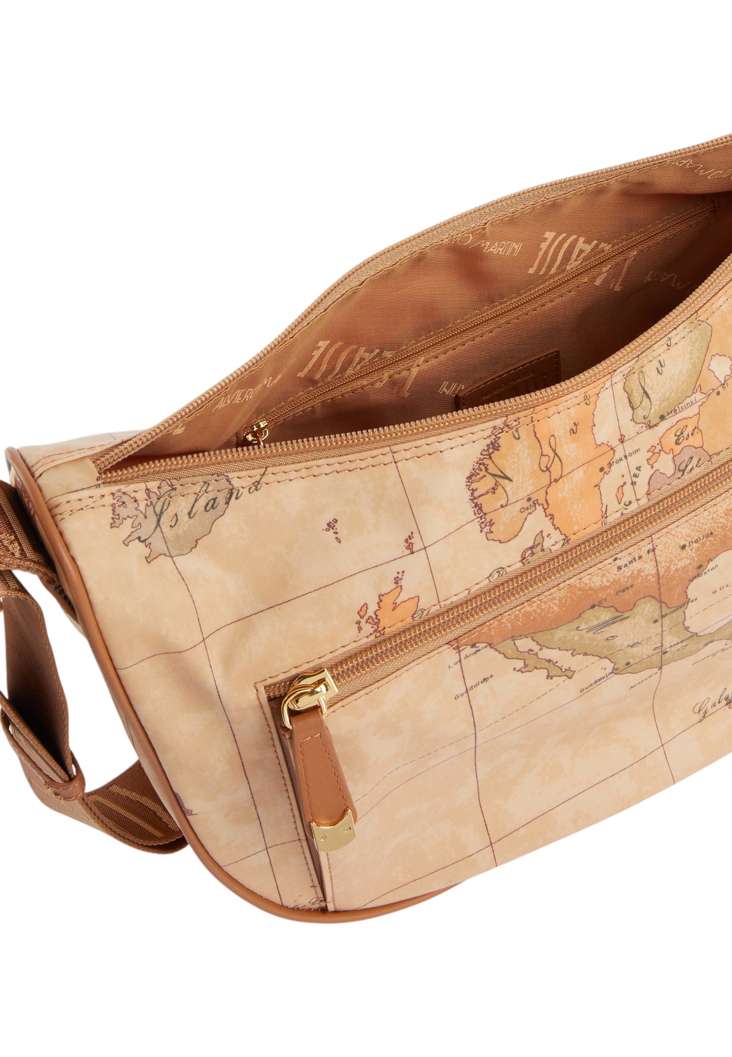 Borsa A Tracolla Donna Alviero Martini Mezzaluna Media Con Tasca Geo Soft CS0096001
