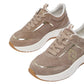 Sneakers Basse Donna Liu Jo In Pelle Scamosciata Con Platform E Logo Laterale Stardust 01 BF6029PX911