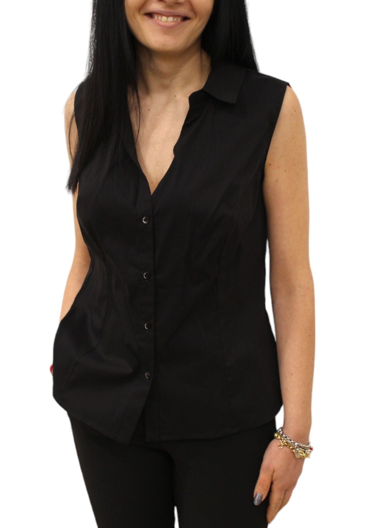 Camicia Senza Maniche Donna Alessia Santi   311SD45024