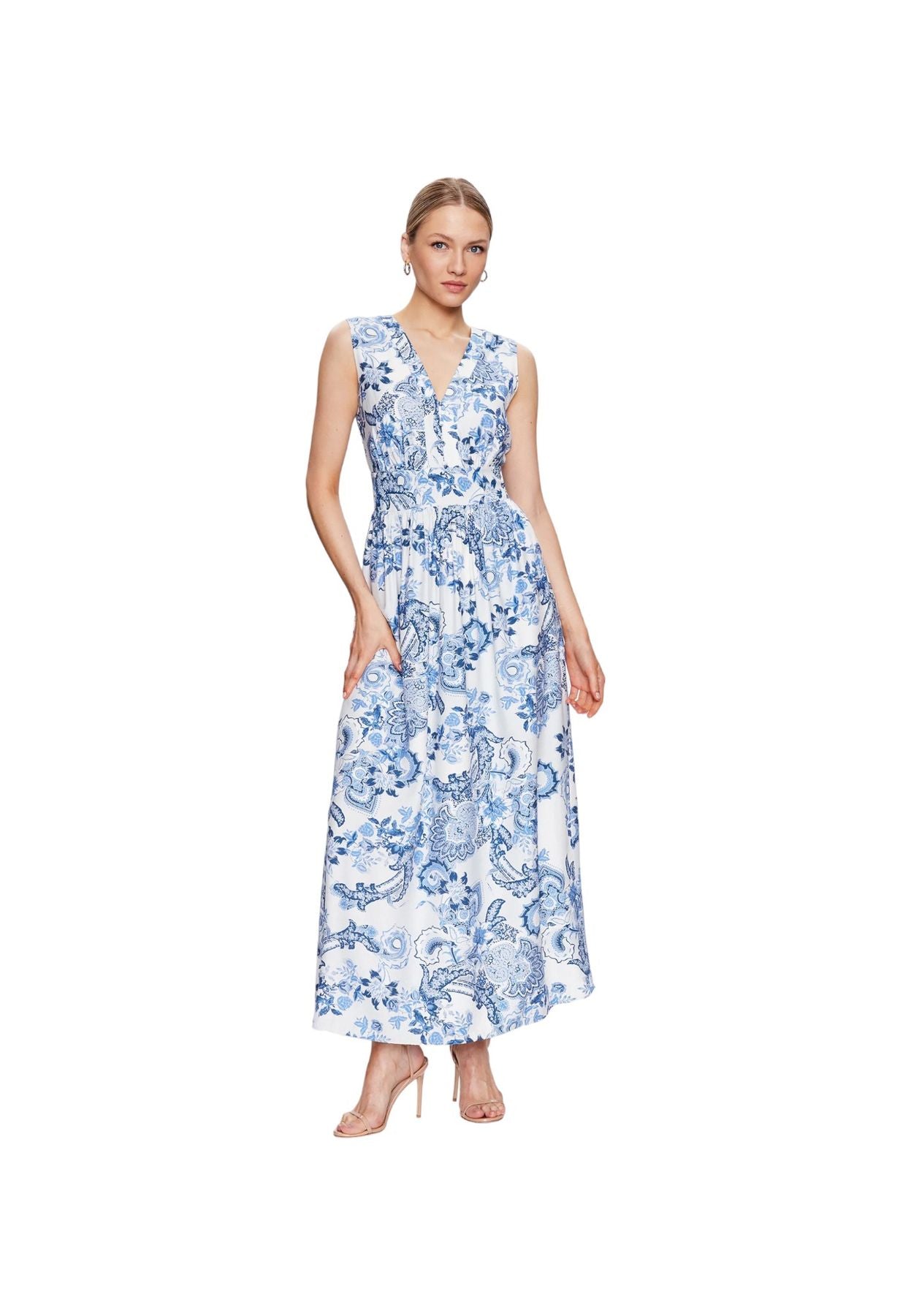 Vestito Lungo Donna Guess  Gisel W3GK30WFCX0