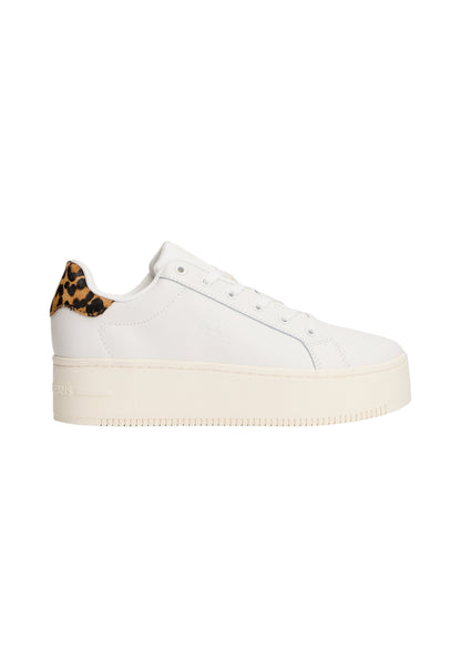Sneakers Basse Donna Tommy Jeans  Tjw Flatform Leopard EN0EN02930
