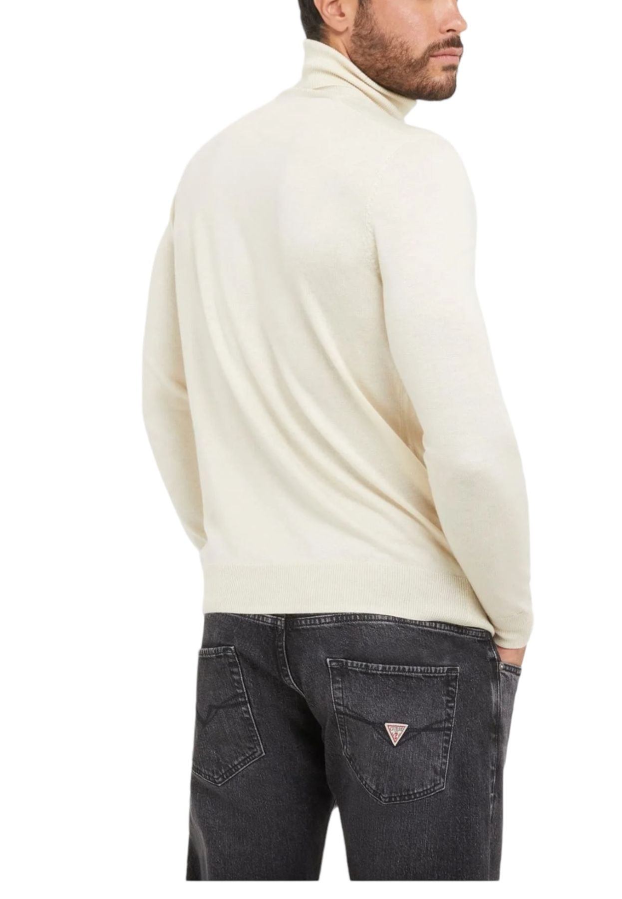 Maglione Collo Alto Uomo Guess  Aaron M3BR10Z3052