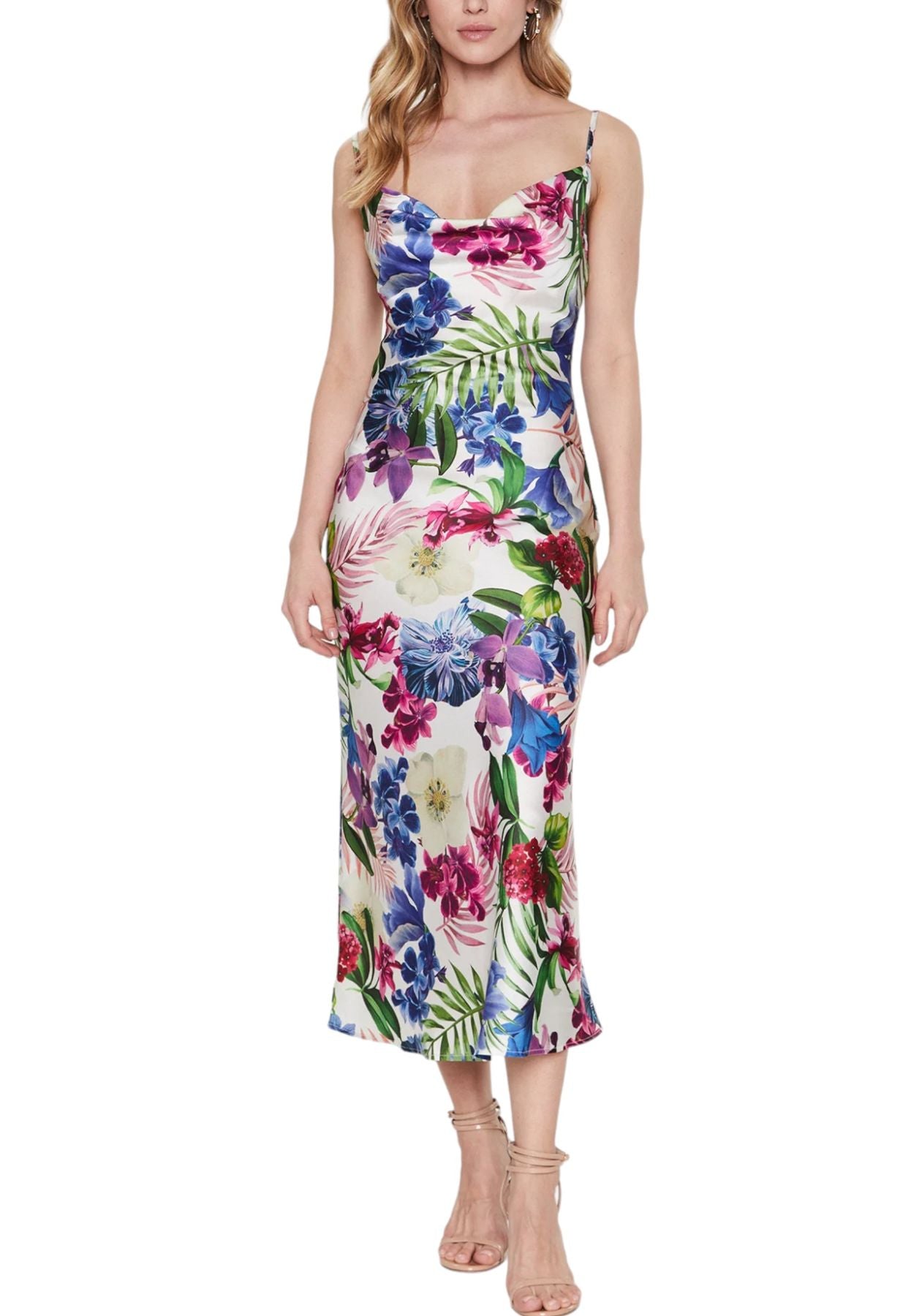 Vestito Lungo Donna Guess  Akilina W3GK85WD8G2