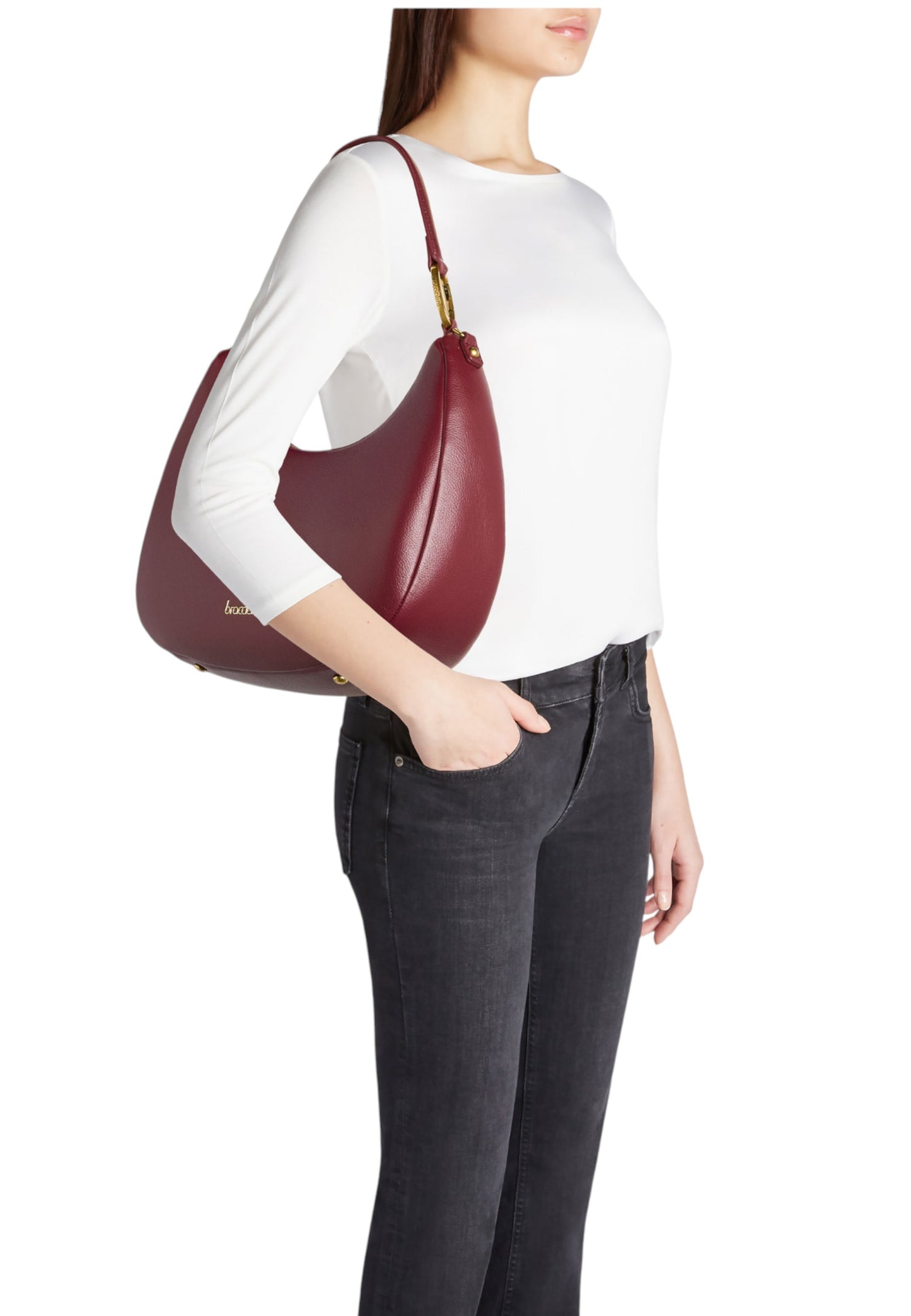 Borsa A Spalla Donna Braccialini Hobo Amy B18504YY