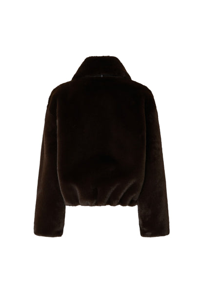 Pelliccia Sintetica Donna Pinko Blouson Similvisone Estebana 106013A1ZM