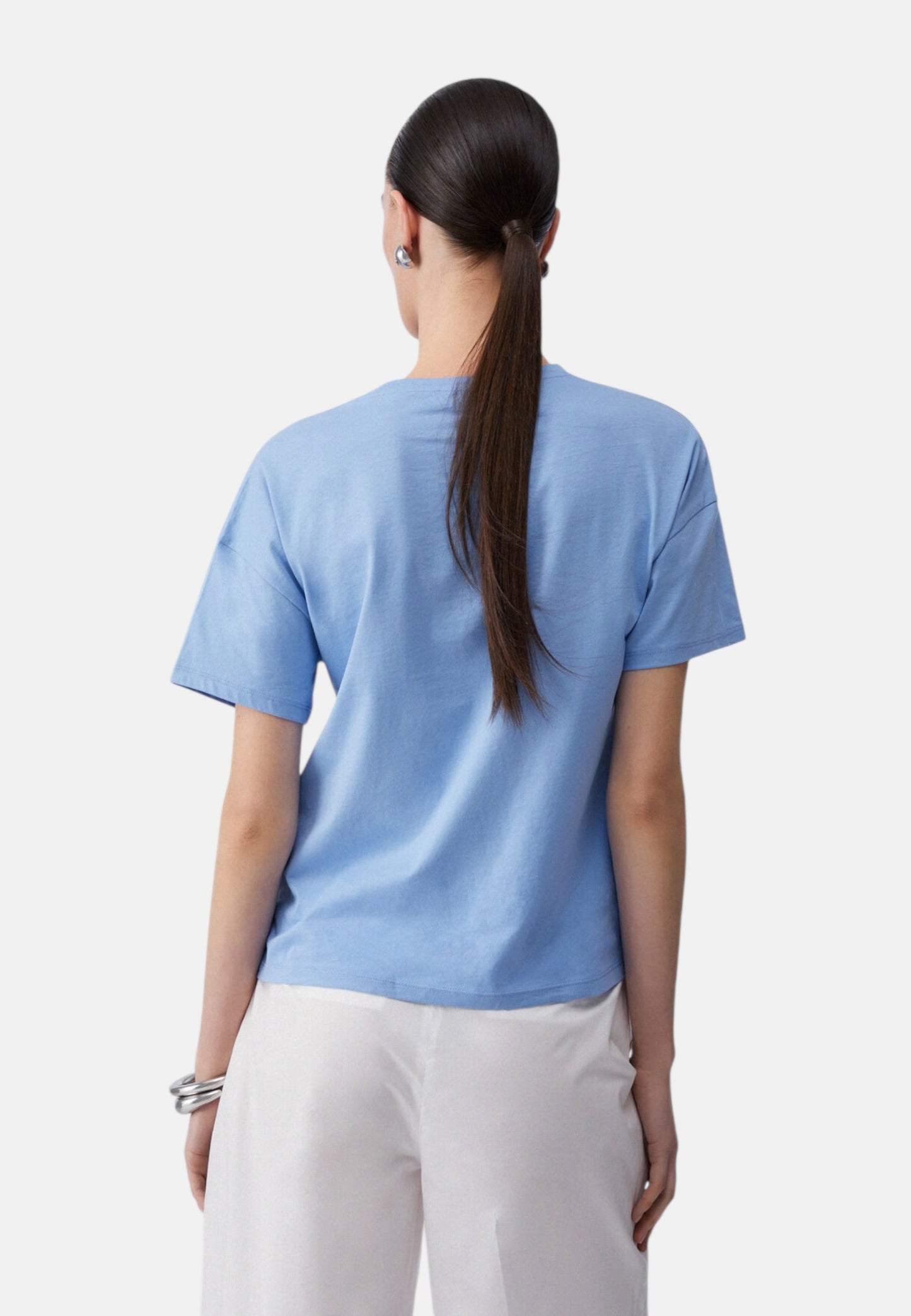 T-Shirt Manica Corta Donna Liu Jo Wave Crab Eco Line WA6414JS923