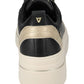 Sneakers Basse Donna Valleverde chiusura con lacci, piccoli rivetti laterali, inserto a contrasto sul tallone, suola spessa, sottopiede in pelle  V35450