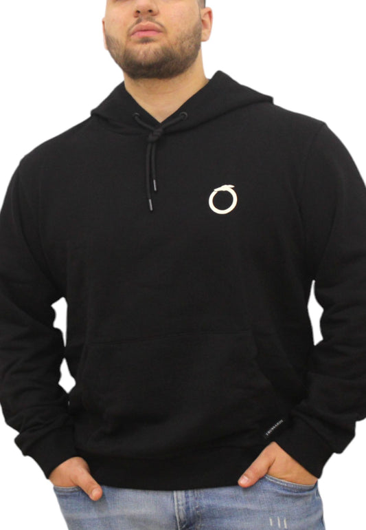 Felpa Con Cappuccio Uomo Trussardi  Small Greyhound Print Cotton Fleece Medium Weight 52F00302-1T006303