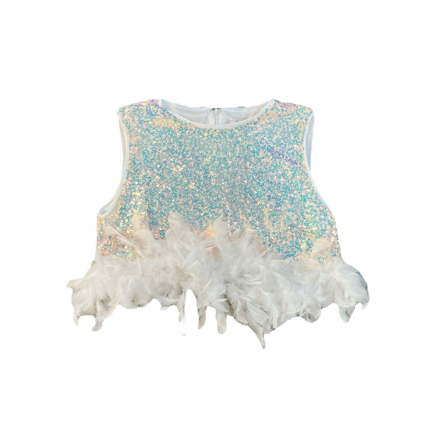 Top Senza Maniche Donna Glamorous   KA7114