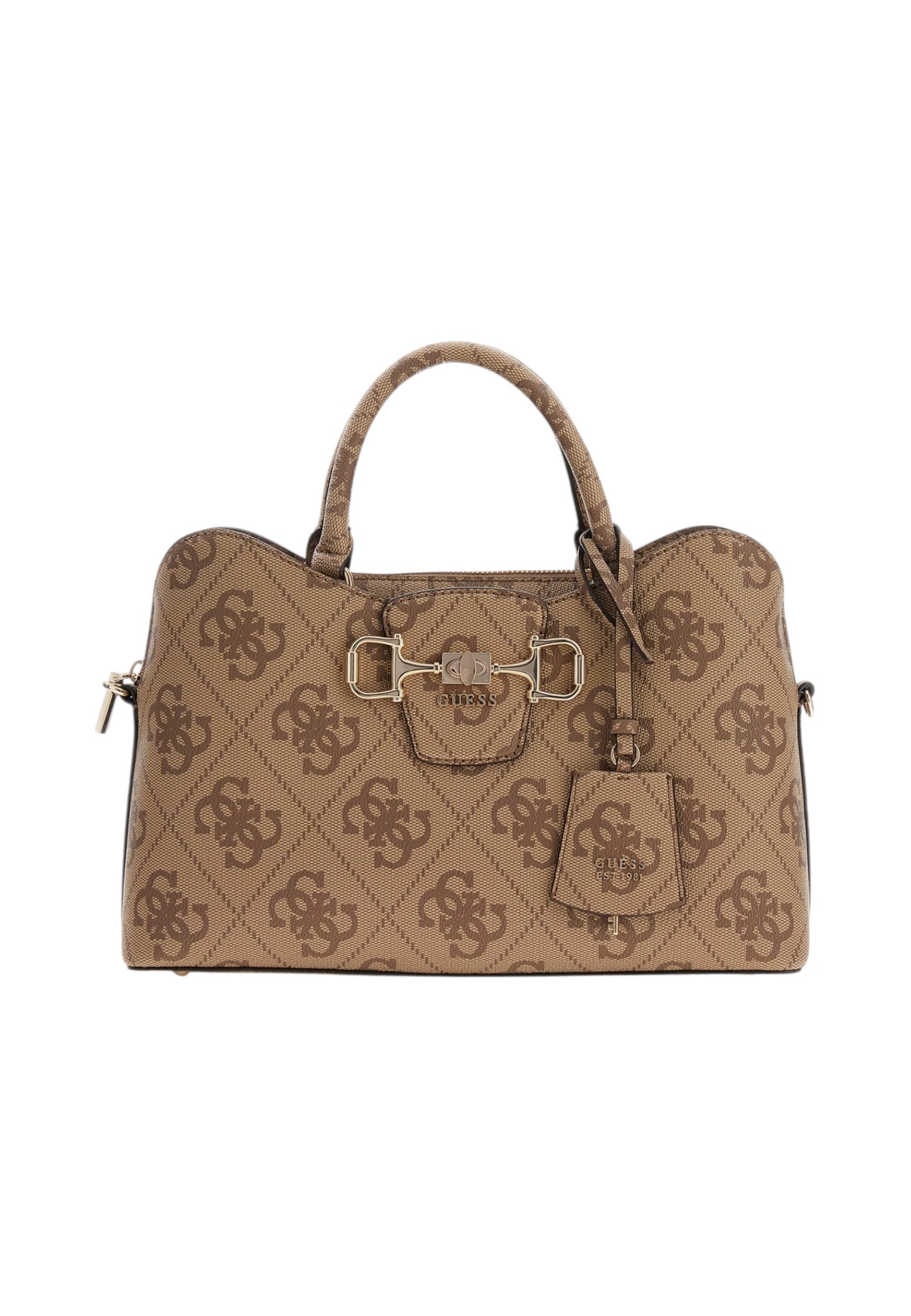 Borsa A Mano Donna Guess Girlfriend Satchel Janie Logo HWOS9924060
