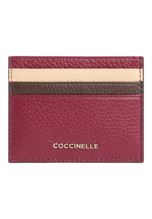 Portacarte  Donna Coccinelle  Metallic Tricolor E2M10129501