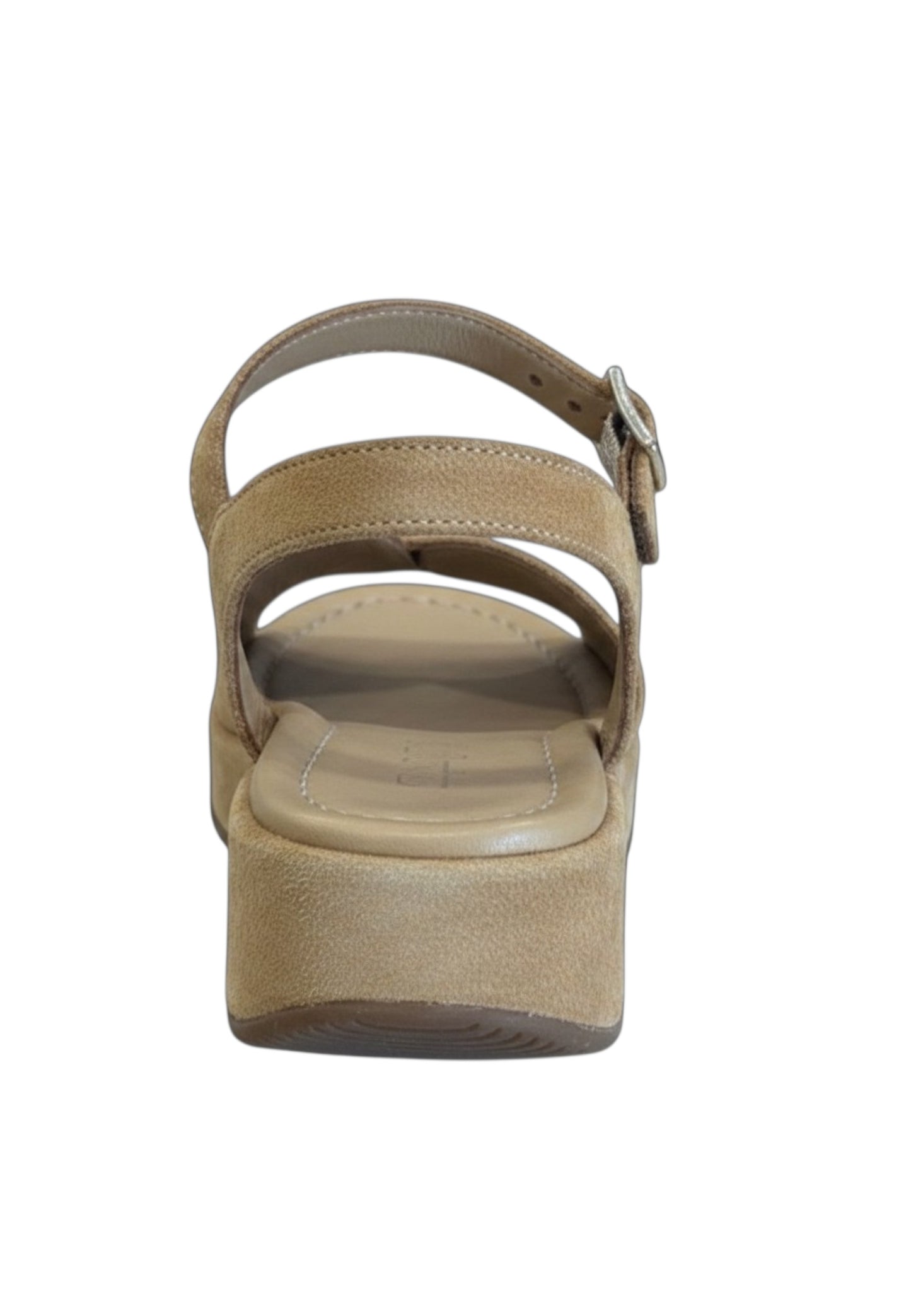 Sandali Con Zeppa Donna Frau 4cm In Pelle Scamosciata  04B2
