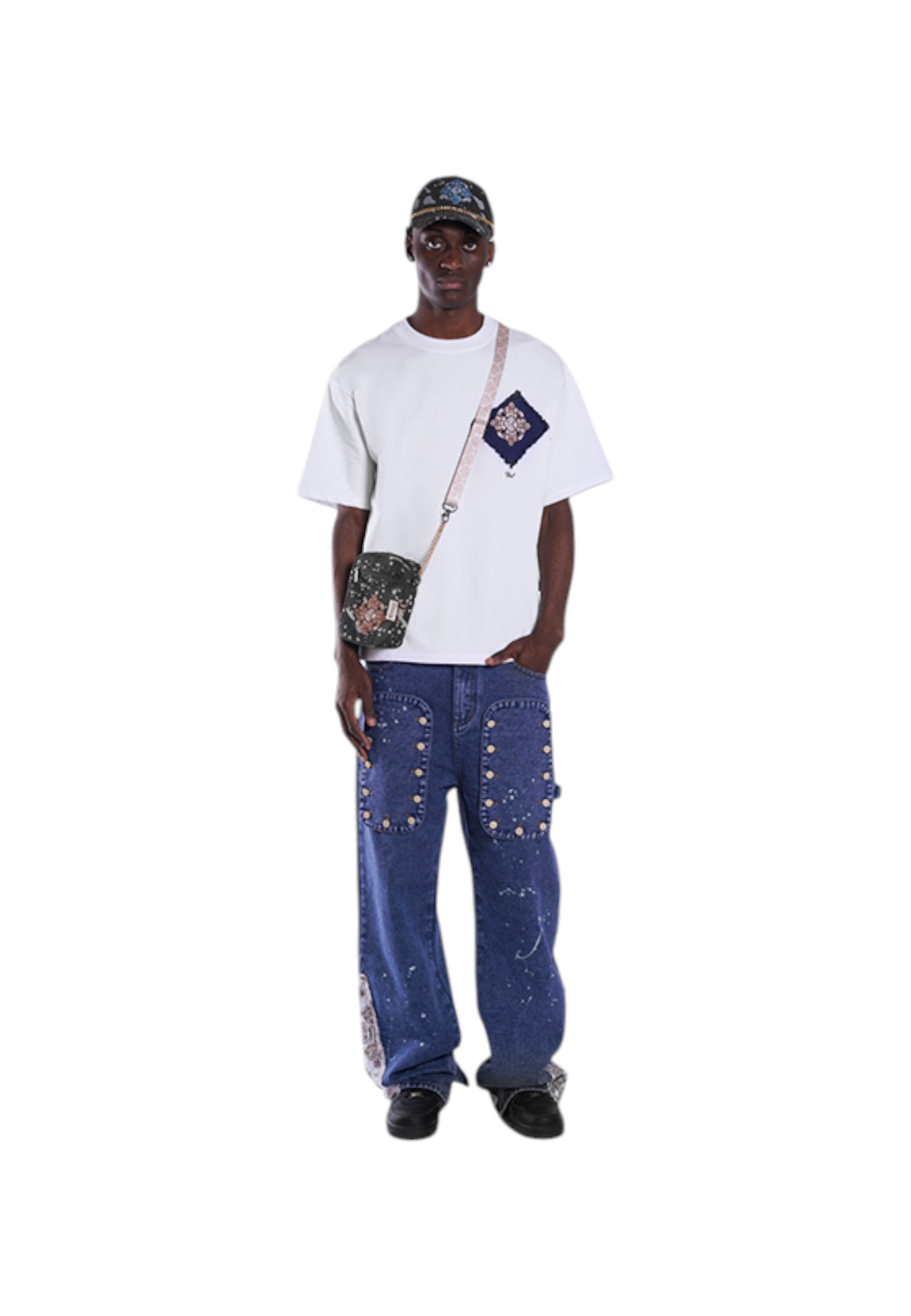 Jeans  Unisex The Hideout Clothing  Tapestry Pattern